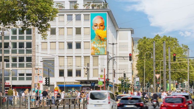 The Square: Ströer and blowUP launch a new digital screen at the premium location of Cologne’s Neumarkt